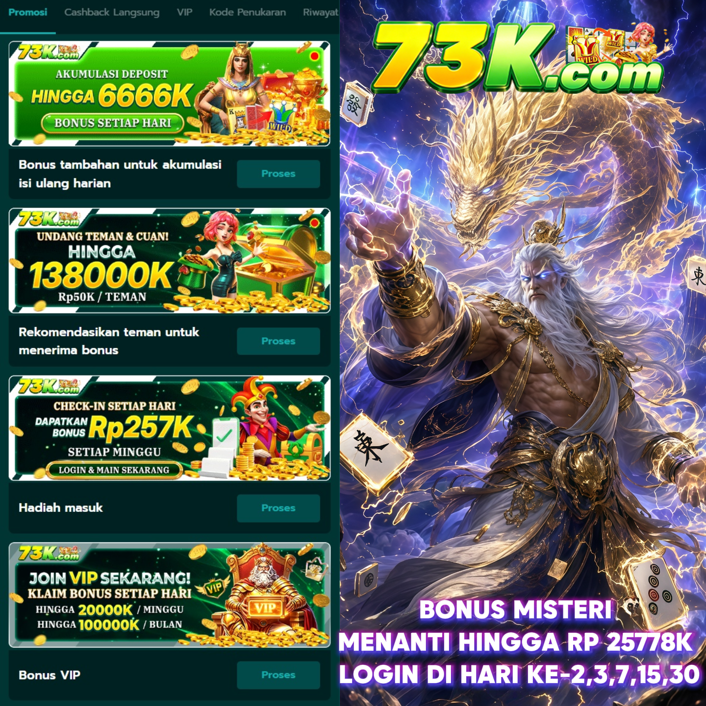 73K - Platform Game Online dengan Beragam Pilihan Permainan Seru
