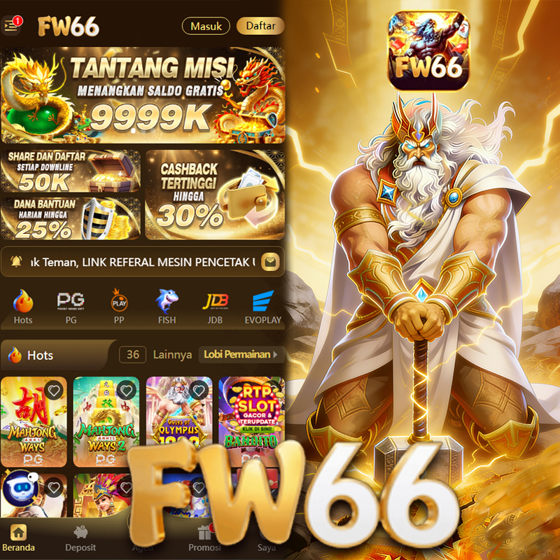 FW66 - Pilihan Game PG Soft untuk Penggemar Slot Online
