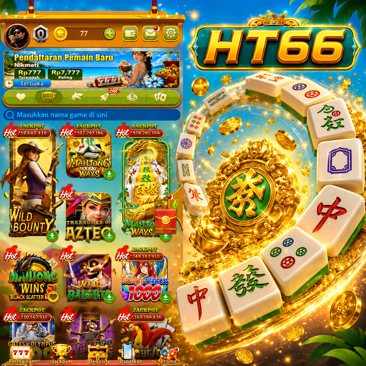 HT66 - Daftar Game Online dengan Pilihan Slot yang Beragam