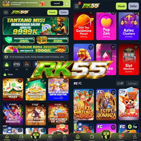 RP55 - Platform Slot Online dengan Pengalaman Bermain Terbaik