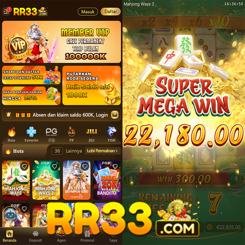 RR33 - Portal Hiburan Game Online Mobile Resmi & Terpercaya